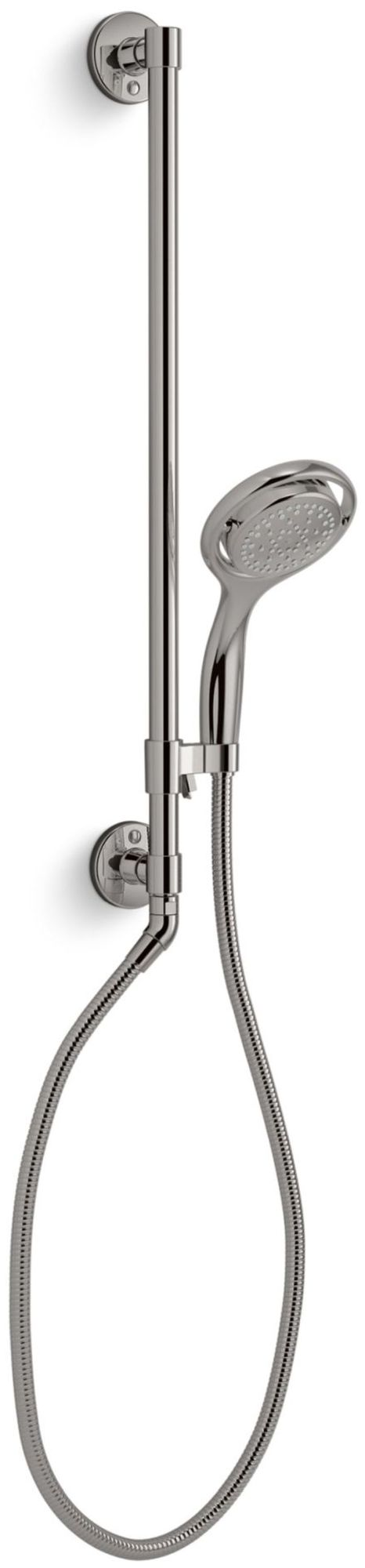 Kohler K-45903 HydroRail-H 27" Bath/Shower Column Vibrant Titanium Bath and Shower Accessories Shower Components Slide Bars