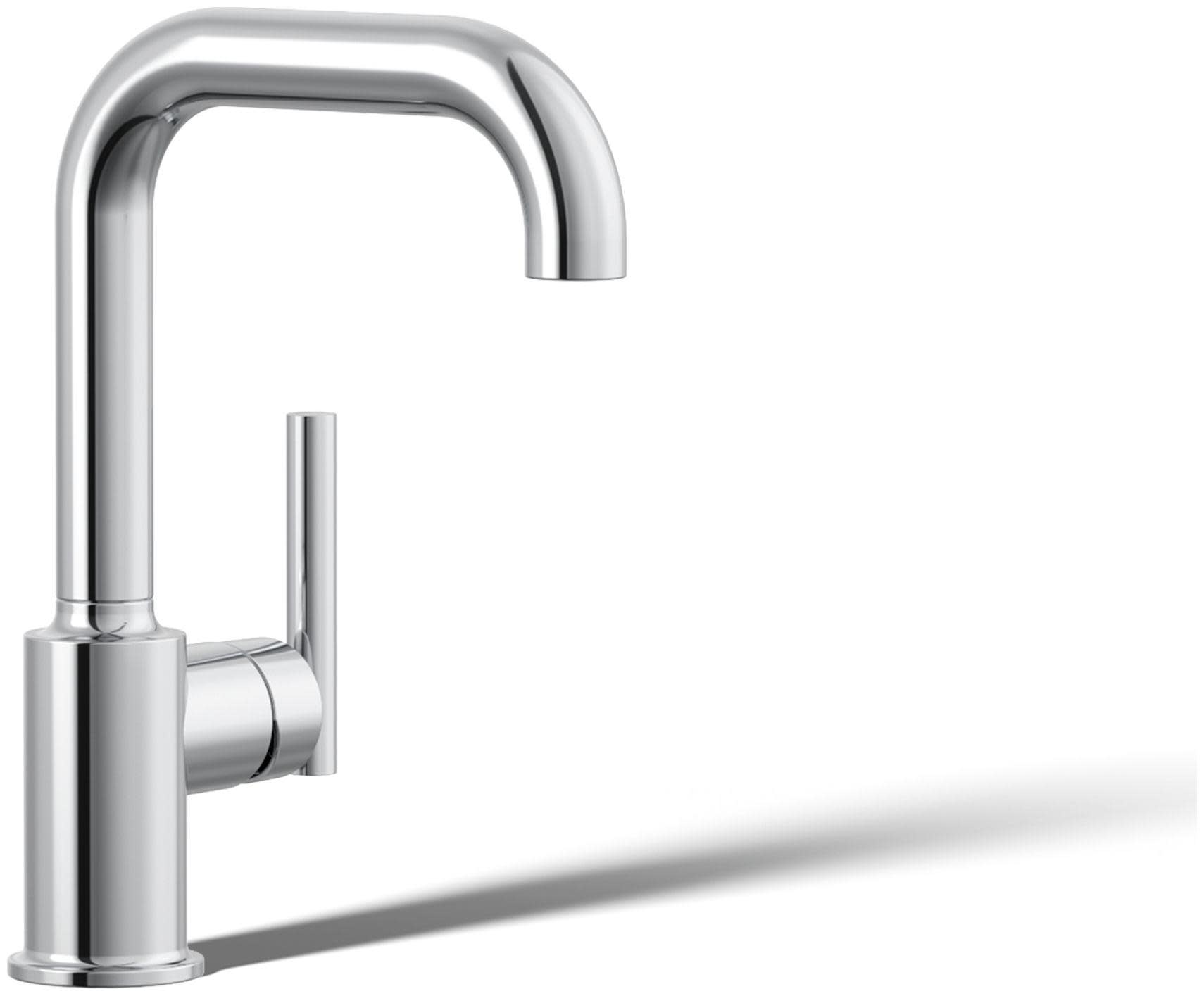 Photos - Tap Kohler Purist Kitchen Faucet Polished Chrome Single Handle - K-7509-CP K-7509-CP 
