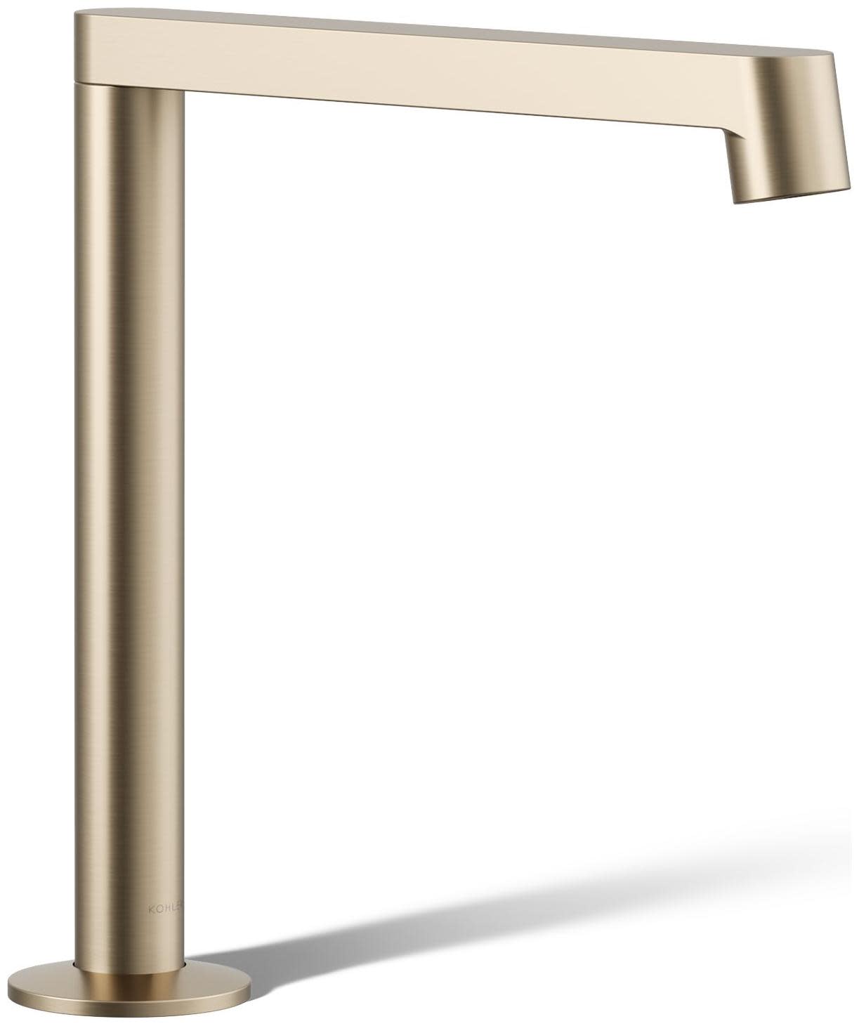 Photos - Pipe Trap Kohler K-77987 Components 8" Tub Spout Vibrant Brushed Bronze Bath and Shower Accessories Tub Spouts Non Diverter Tub Spouts 