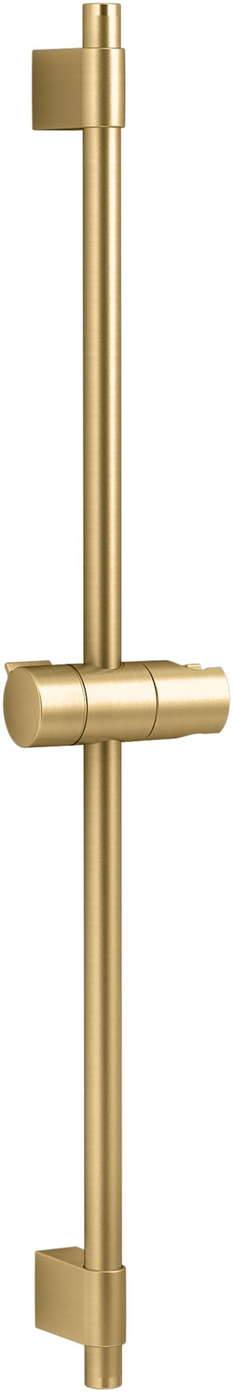 Kohler K-98341 Awaken 27-1/4" Slide Bar Vibrant Brushed Moderne Brass Bath and Shower Accessories Shower Components Slide Bars
