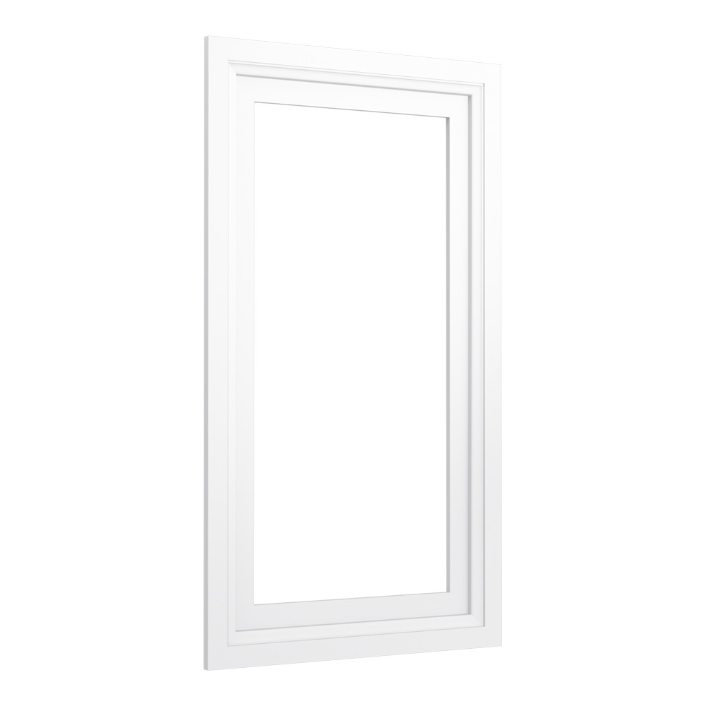 Photos - Other Furniture Kohler K-99662-15 Damask Wood Frame for K-99000 and K-99001 Verdera Medicine Cabinets Linen White Bathroom Storage Accessori