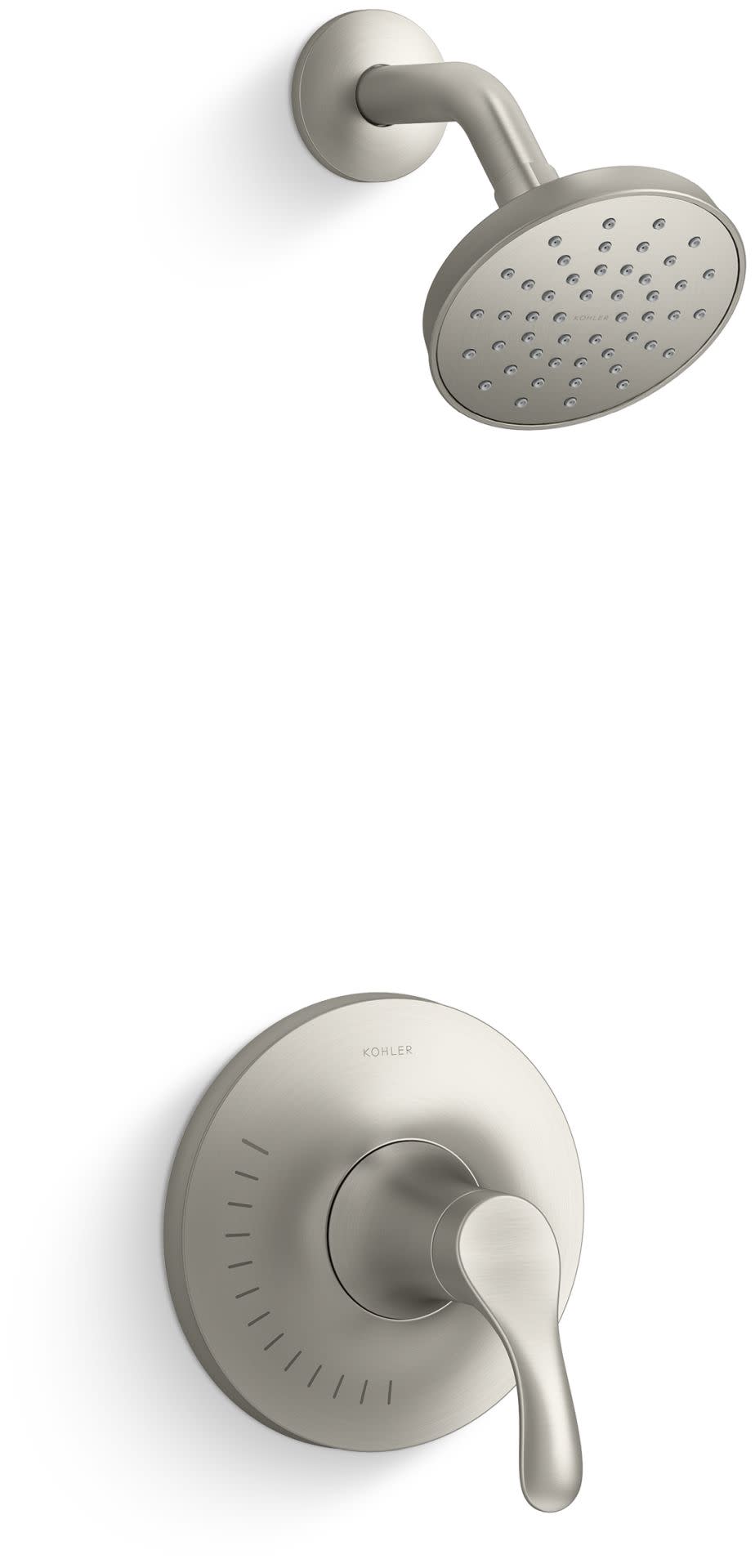 Photos - Shower System Kohler K-TS27392-4G Simplice Shower Only Trim Package with 1.75 GPM Single Function Shower Head with MasterClean Sprayface V 