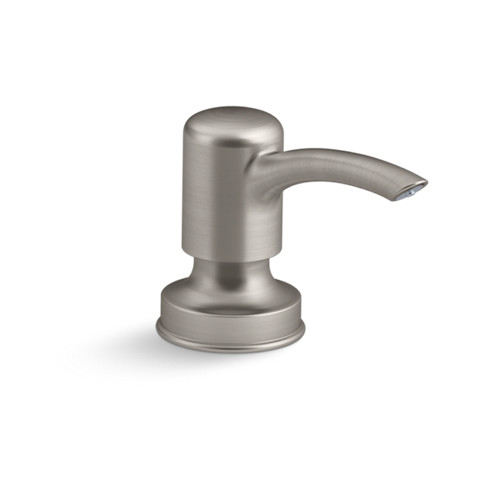 Photos - Tap Hidden Part Kohler K-1235753 Modern Soap / Lotion Dispenser from the Carmichael Collection Vibrant Stainless Faucet Accessories and Part 