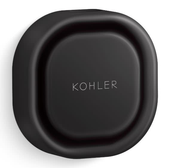 Kohler K-32310 Invigoration Series Square Steam Head Matte Black Steam Showers Steam Shower Components Steam Heads