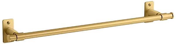 Kohler K-35925 Castia by Studio McGee 18" Bathroom Hardware Vibrant Brushed Moderne Brass Bathroom Hardware and Accessories Bathroom Hardware Towel