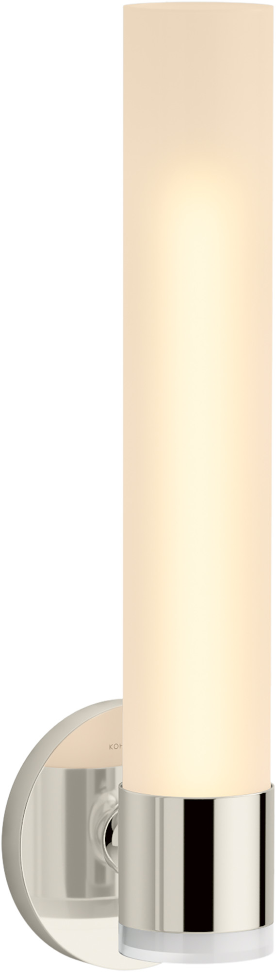 Kohler Lighting 32375-SC01 Purist 17" Tall Bathroom Sconce Polished Nickel Indoor Lighting Bathroom Fixtures Bathroom Sconce