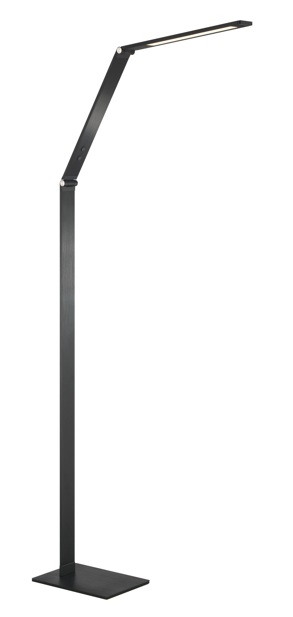 Photos - Desk Lamp Polk Audio Kovacs P082-L Portables 56" Tall LED Boom Arm Table Lamp Anodized Brushed Coal Lamps Table Lamps P082-66F-L 