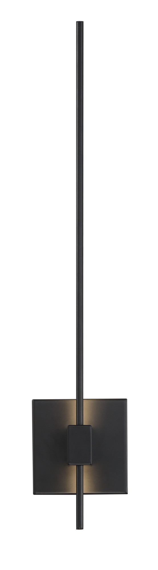 Photos - Chandelier / Lamp Parker Kovacs P1435-L  25" Tall LED Wall Sconce Coal Indoor Lighting Wall Sconces P1435-66A-L 