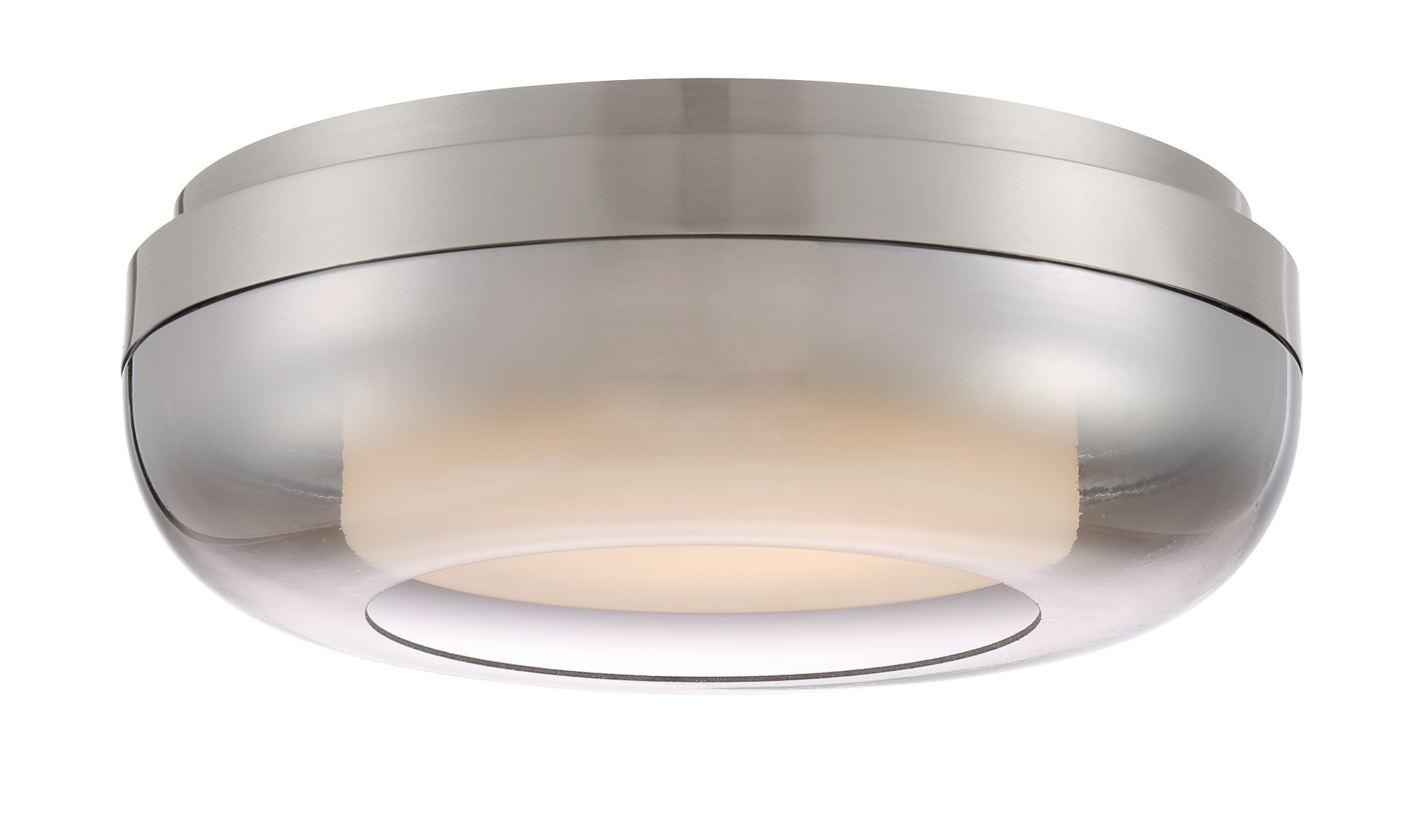Photos - Chandelier / Lamp FIRST Austria Kovacs P952-2-L First Encounter 15" Wide LED Flush Mount Bowl Ceiling Fixture Brushed Nickel Indoor Lighting Ceiling Fixture 