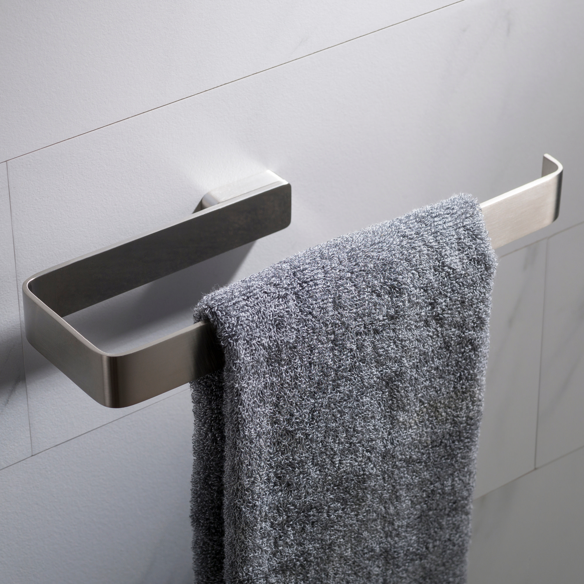 Photos - Towel Holder Kraus KEA-19925 Stelios 10" Towel Bar Brushed Nickel Bathroom Hardware and Accessories Bathroom Hardware Towel Bars KEA-1992 