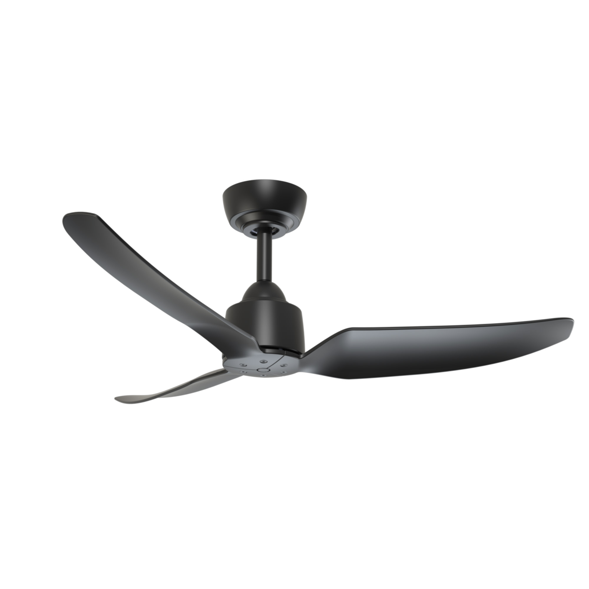 Photos - Fan Kuzco Lighting CF92942 Hugo 42" 3 Blade Indoor / Outdoor Smart Ceiling  Matte Black s Ceiling s Outdoor Ceiling 