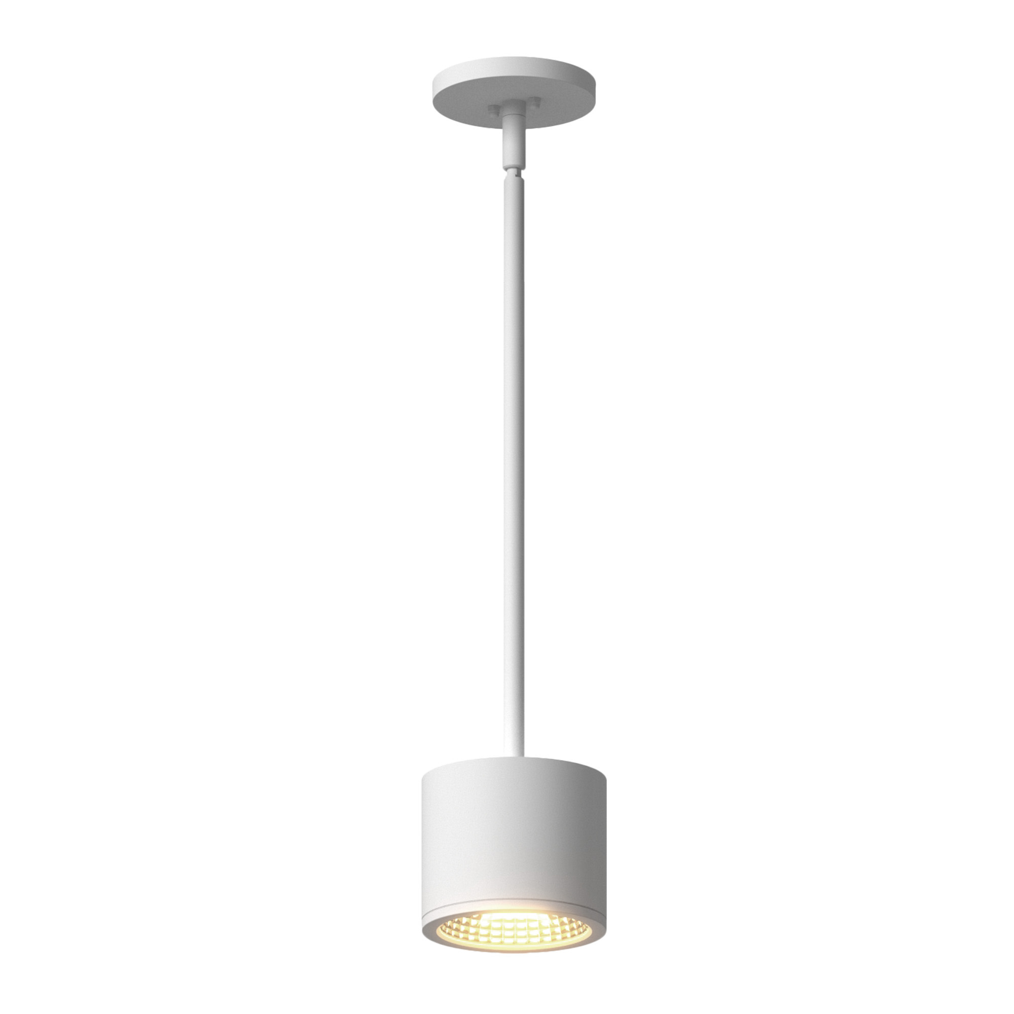 Photos - Floodlight / Street Light Nordic Kuzco Lighting EP265104 5" Wide Outdoor Mini Pendant White Outdoor Lighting Pendants EP265104-WH