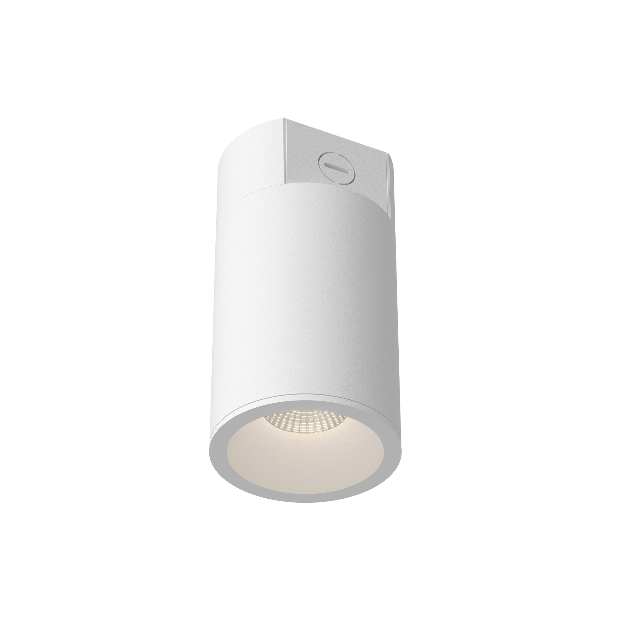 Photos - Chandelier / Lamp Wide Kuzco Lighting LD4-CC06W18-3036-UNV-010 Lorna 5" Semi-Flush Ceiling Fixture White Indoor Lighting Ceiling Fixtures Semi