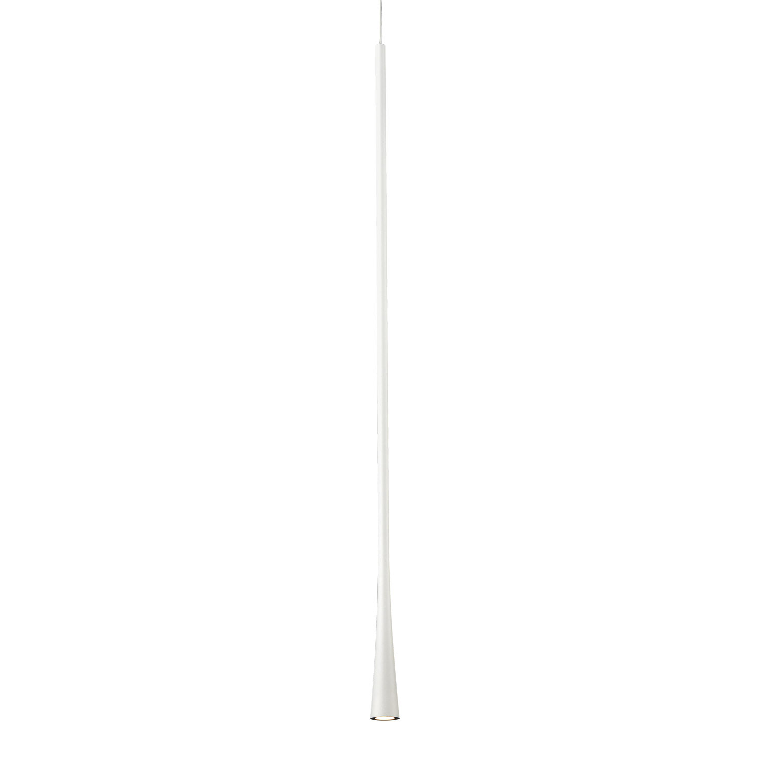 Kuzco Lighting PD15832 Taper 31-1/2" Tall LED Mini Pendant White Indoor Lighting Pendants
