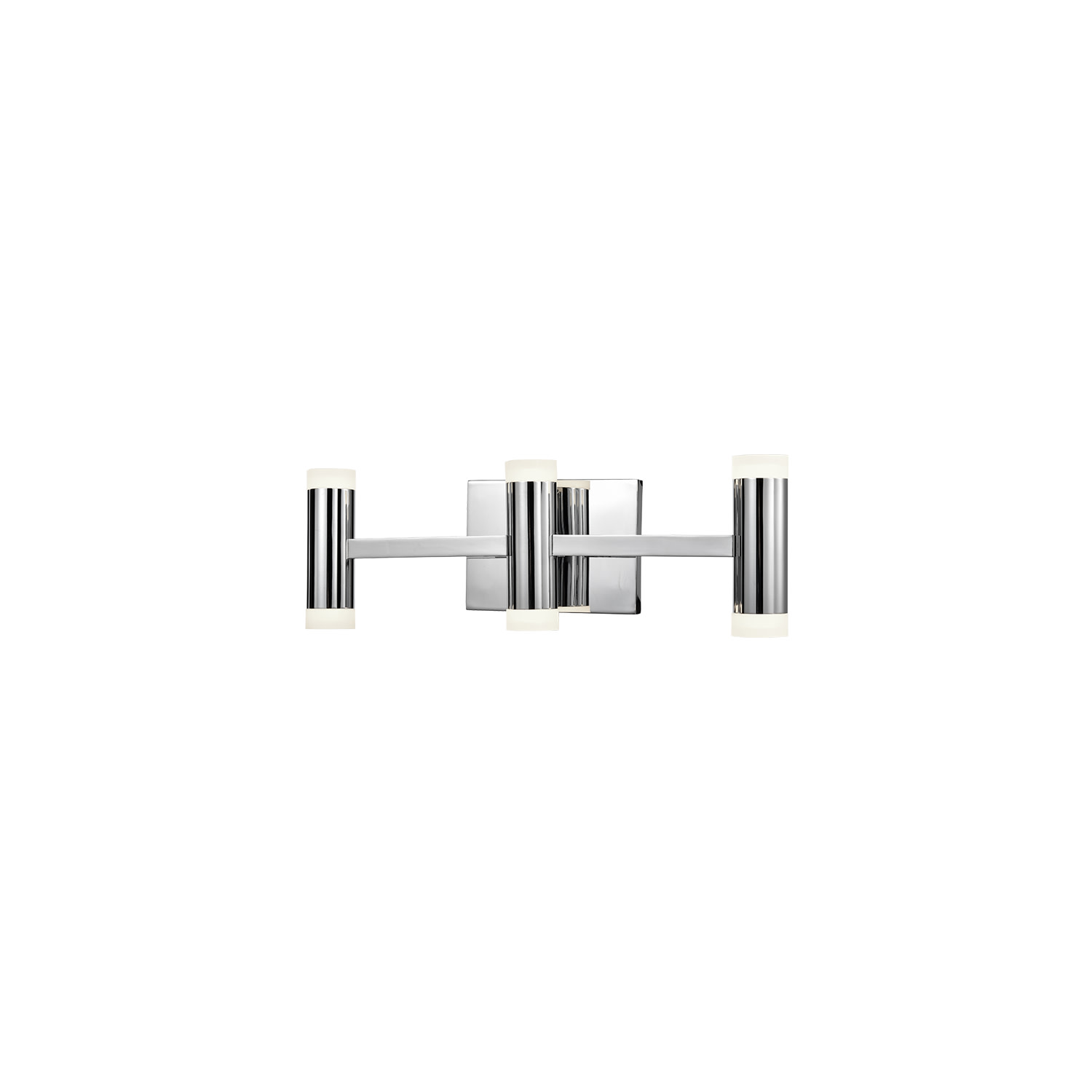 Photos - Chandelier / Lamp Kuzco Lighting VL16720 Brazen 6 Light 20" Wide LED Bathroom Vanity Light Chrome Indoor Lighting Bathroom Fixtures Vanity Lig