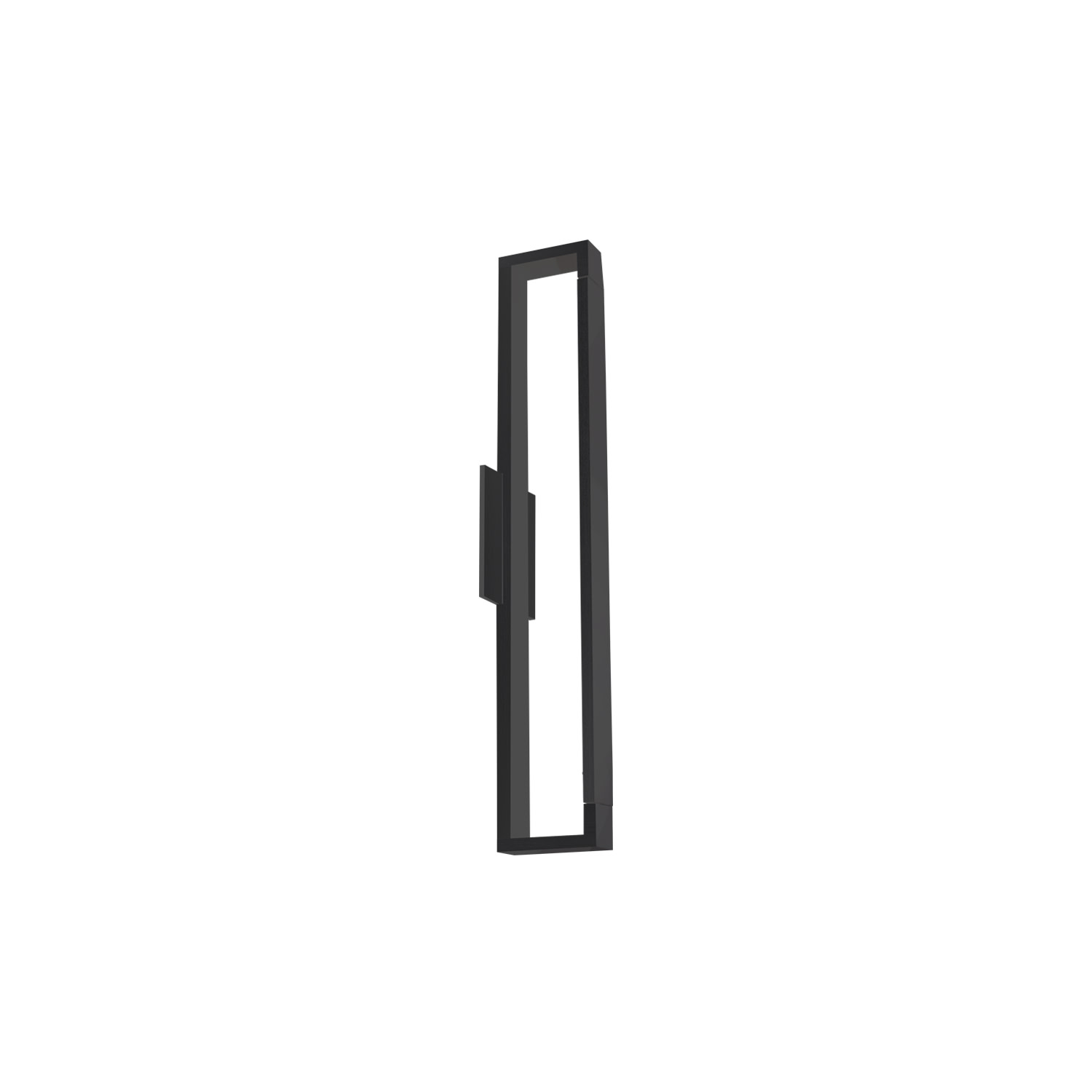 Photos - Chandelier / Lamp Kuzco Lighting WS24324 Swivel 24" Tall LED Wall Sconce Black Indoor Lighting Wall Sconces WS24324-BK