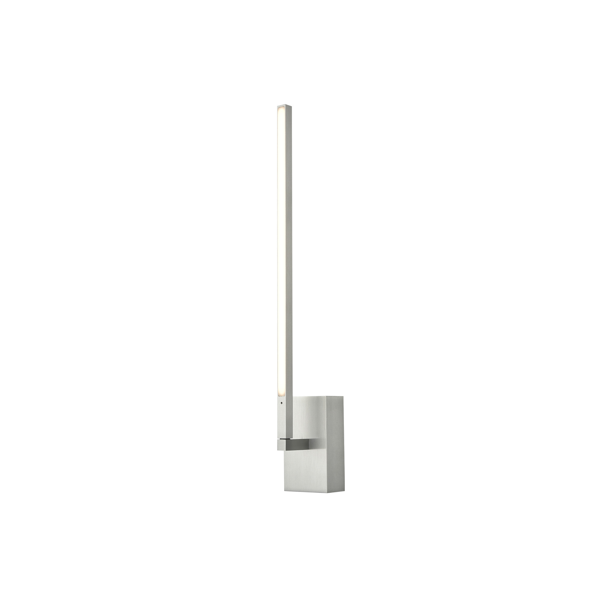 Kuzco Lighting WS25118-UNV Pandora 21" Tall LED Wall Sconce Brushed Nickel Indoor Lighting Wall Sconces
