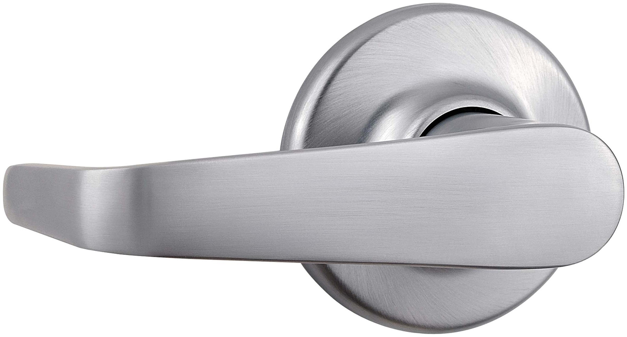 Photos - Door Handle Kingston Kwikset 788KNL  Reversible Non-Turning One-Sided Dummy Door Lever Satin Chrome Door Hardware Door Levers Dummy Door 