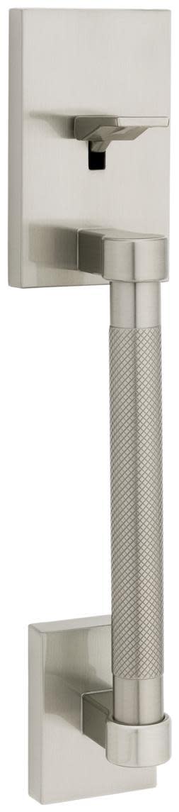 Photos - Door Handle NICKEL Kwikset 814PVHLIP Prava Sectional Handleset - Exterior Handle Only Satin  Door Hardware Handlesets Handleset Handles 8 