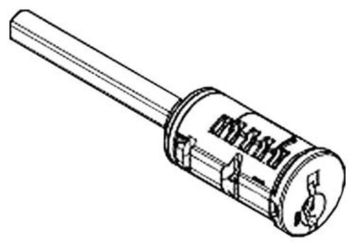 Kwikset 83373 Deadbolt SmartKey Cylinder for Kwikset Silver Cylinder Conventional Part