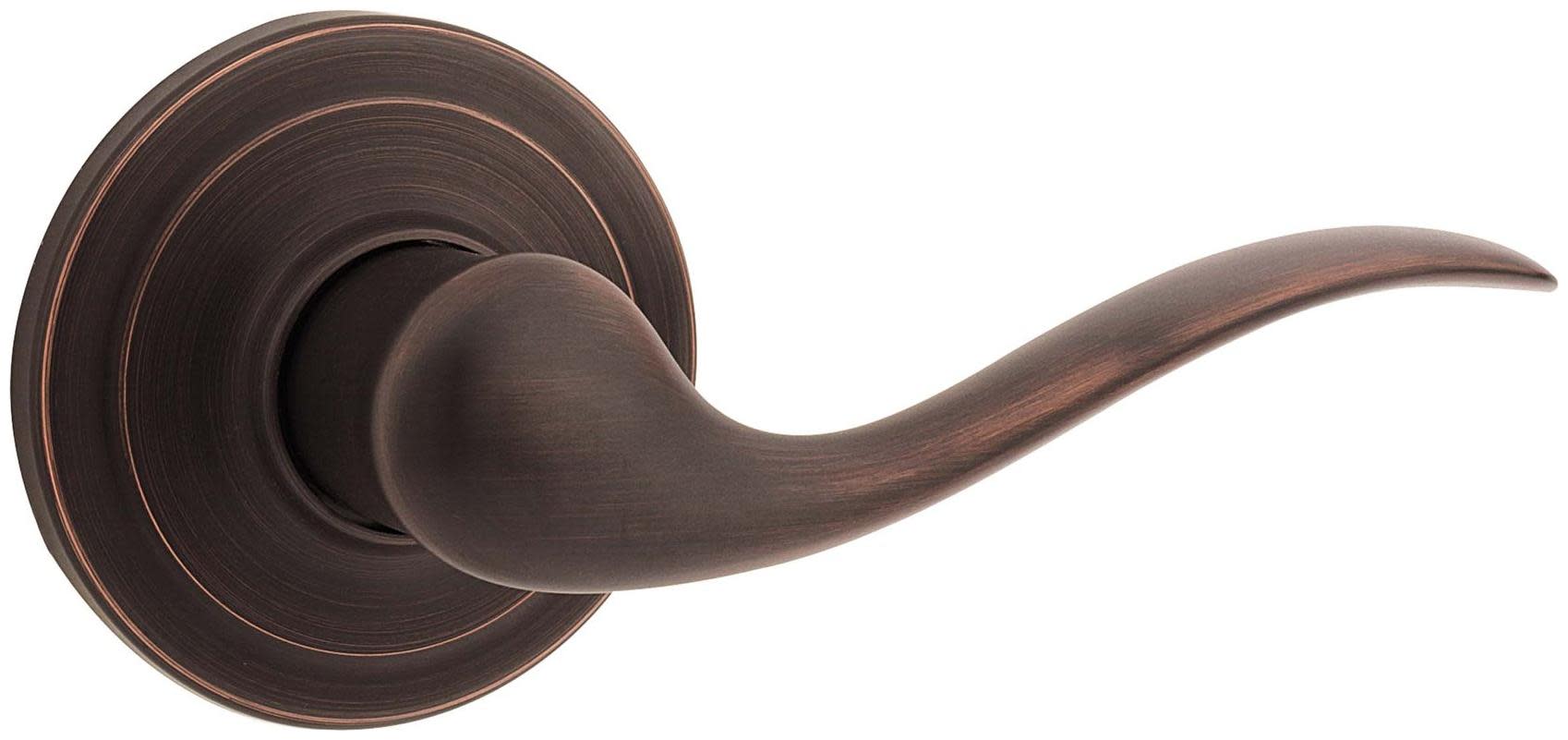 Photos - Door Handle Bronze Gym Kwikset 968TNL-LH Tustin Left Hand Dummy Interior Pack Venetian Bronze Door Hardware Handlesets Dummy Handleset Interior Pac 