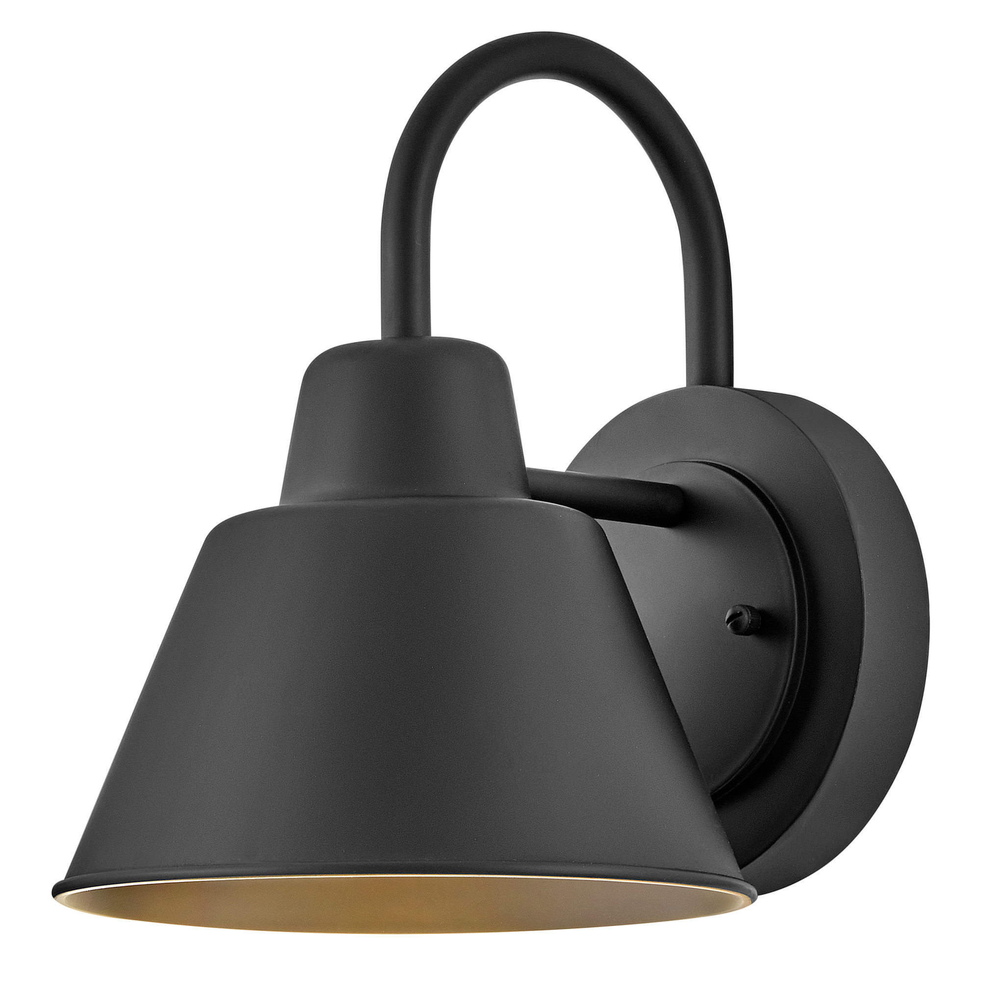 Photos - Floodlight / Street Light Lark 81220 Wes 11" Tall Outdoor Wall Sconce Black Outdoor Lighting Wall Sconces 81220BK 