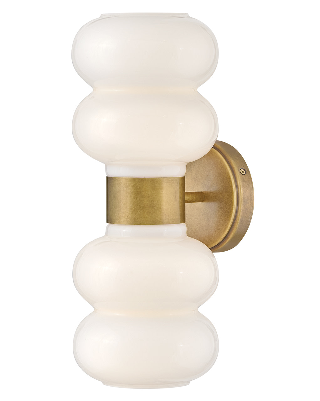 Photos - Chandelier / Lamp Lark 84250 Nadia 2 Light 17" Tall Wall Sconce Lacquered Brass Indoor Lighting Wall Sconces 84250LCB 