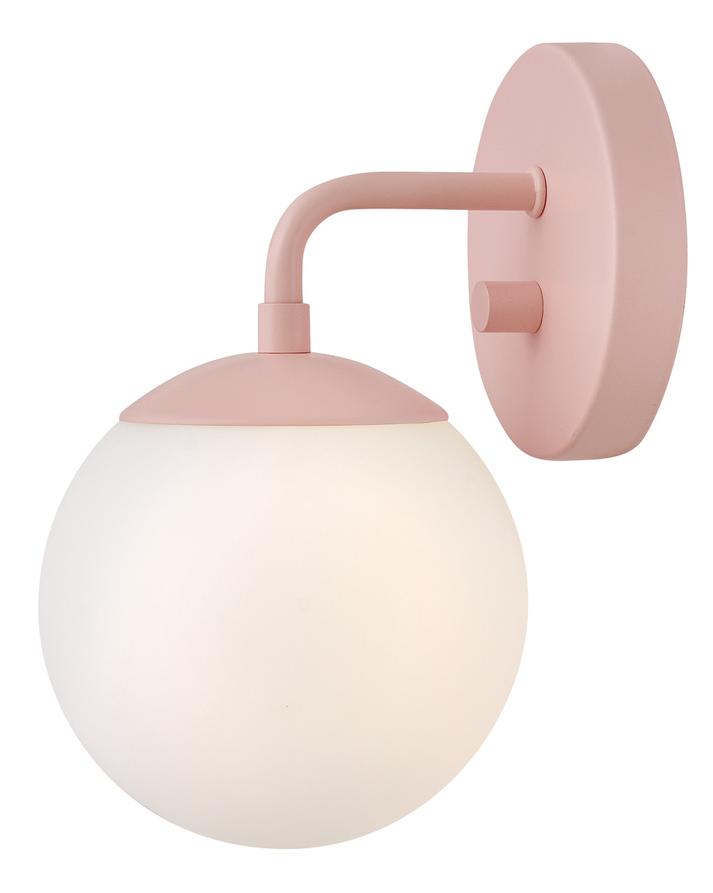 Photos - Chandelier / Lamp Lark 84300 Julep 10" Tall Wall Sconce Rose Indoor Lighting Wall Sconces 84300RO 