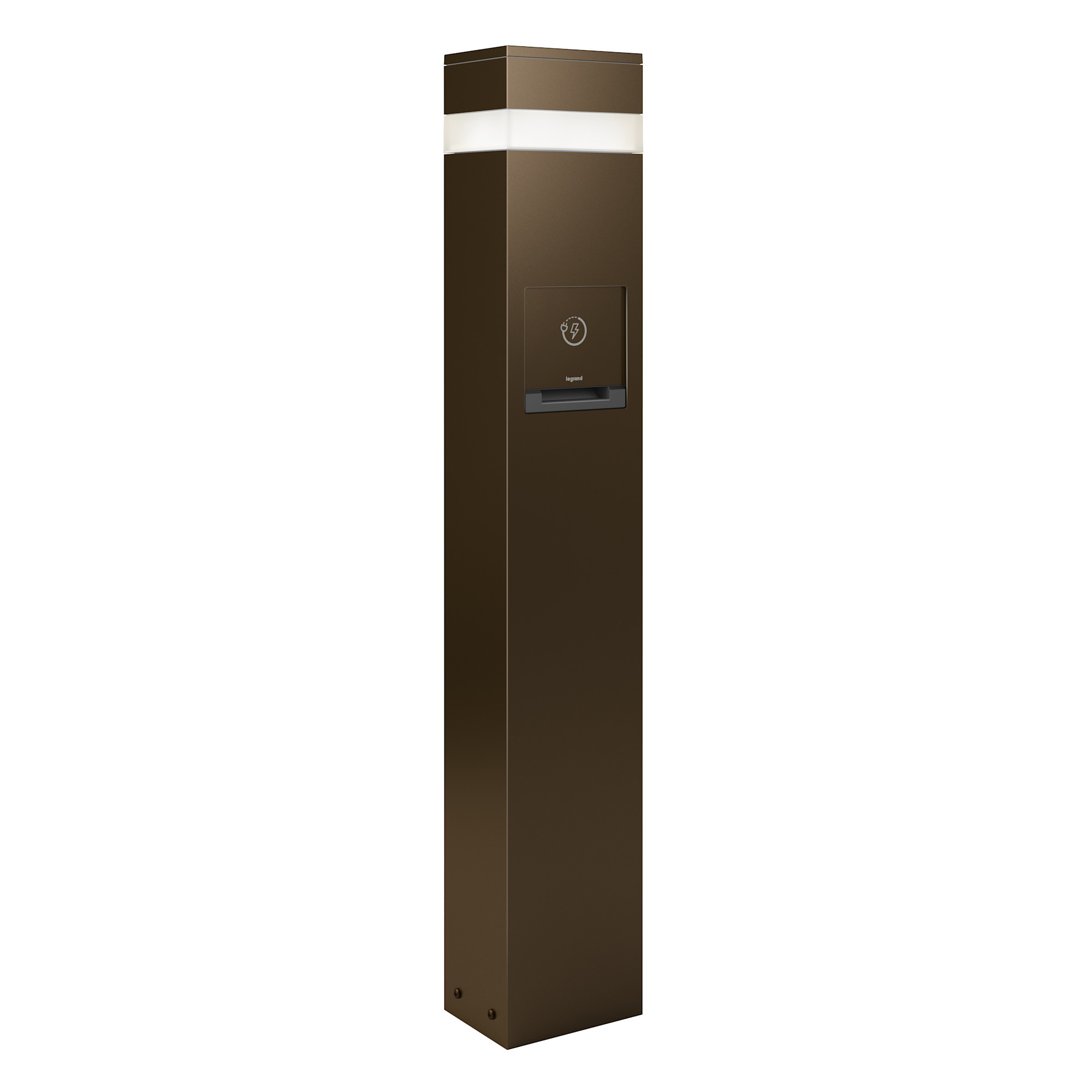 Legrand XCSLF2GRU Wiremold USB GFCI Charging Station with Area Light Bronze Electrical and Electronics Power Options Charging Stations