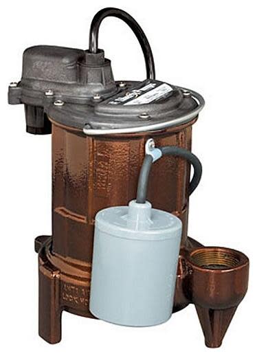 Liberty Pumps 251-2 1/3 HP Cast Iron Submersible Sump Pump with Integral Tether Float (25' Cord) Pumps Water Pumps Sump Pumps
