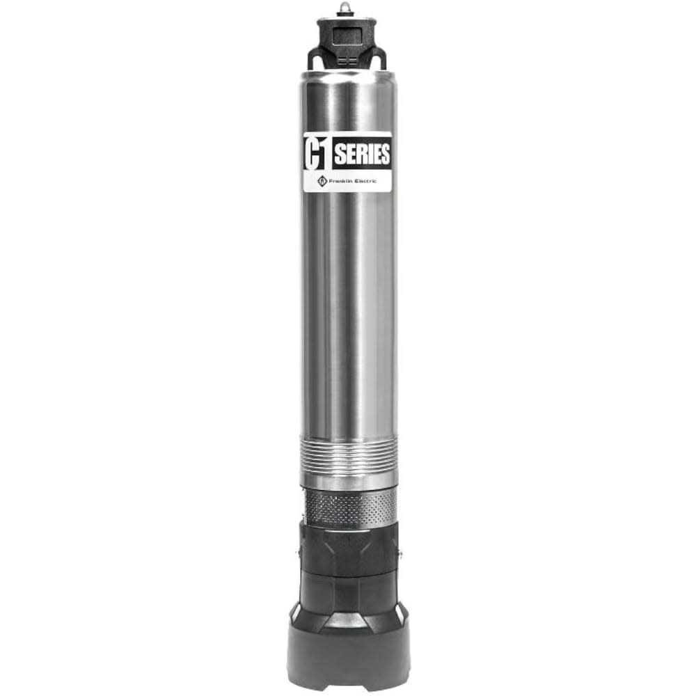 Little Giant 90301010 10 GPM 1/2 HP Stainless Steel Submersible Effluent / Cistern Pump (2W - 230V) (225' Shut-Off) Pumps Sewage and Trash Pumps