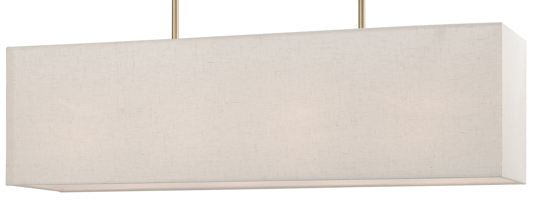 Photos - Chandelier / Lamp Summit Livex Lighting 41156  4 Light 9" Wide Commercial Linear Chandelier Antique Brass Indoor Lighting Chandeliers 41156-01 