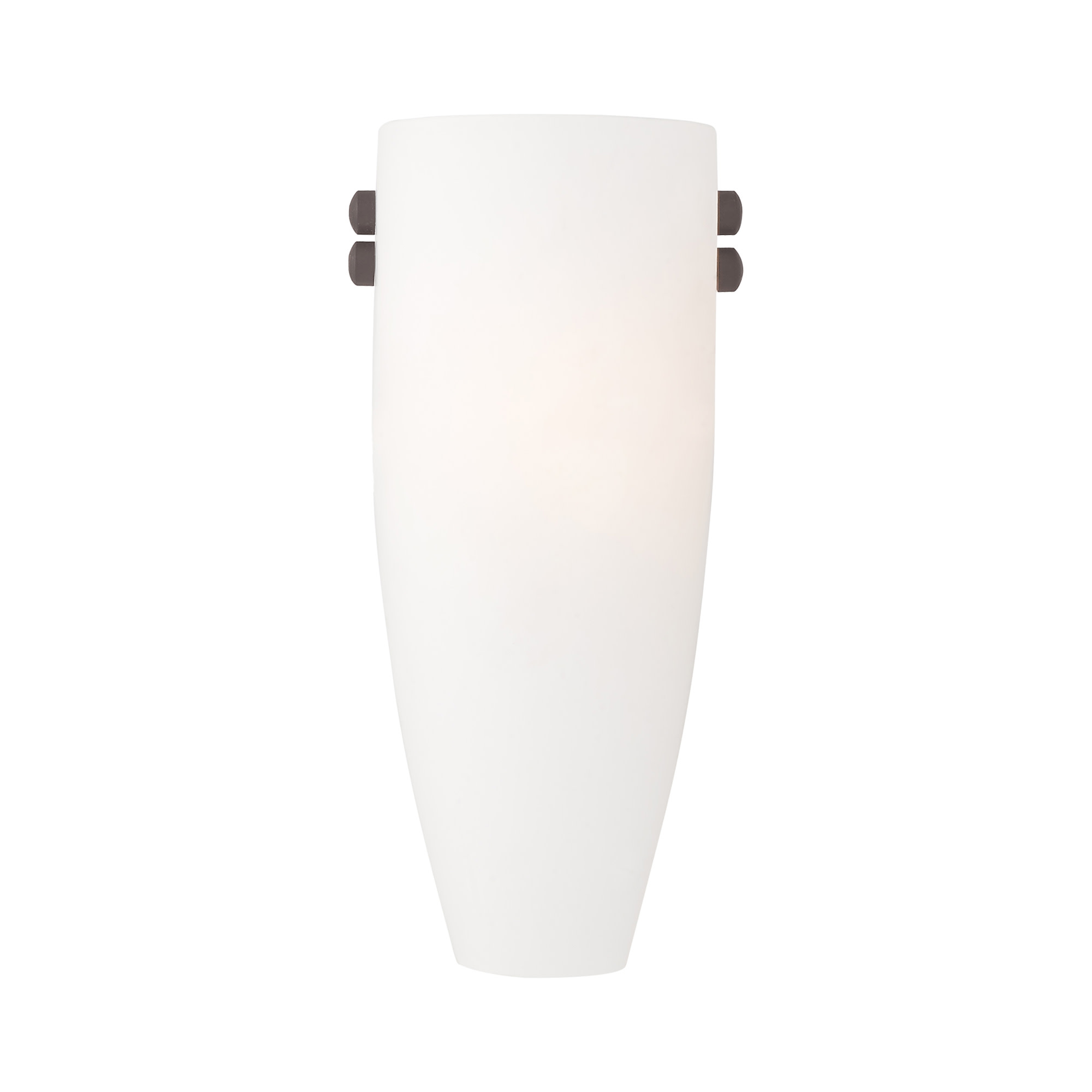Photos - Chandelier / Lamp Coronado Livex Lighting 4480  1 Light Wall Sconce Bronze/Brushed Nickel Indoor Lighting Wall Sconces Up Lighting 4480-99 