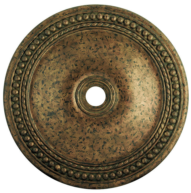 Photos - Light Bulb Livex Lighting 82078 42" Diameter Ceiling Medallion from the Wingate Collection Hand Applied Venetian Golden Bronze Lighting