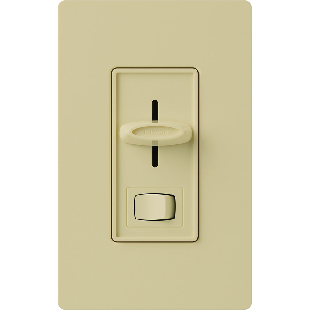 Photos - Household Switch Lutron SLV-600P Skylark 120 Volt 450 Watt Single Pole Magnetic Low Voltage Preset Dimmer Ivory Wall Controls Dimmers Dimmers