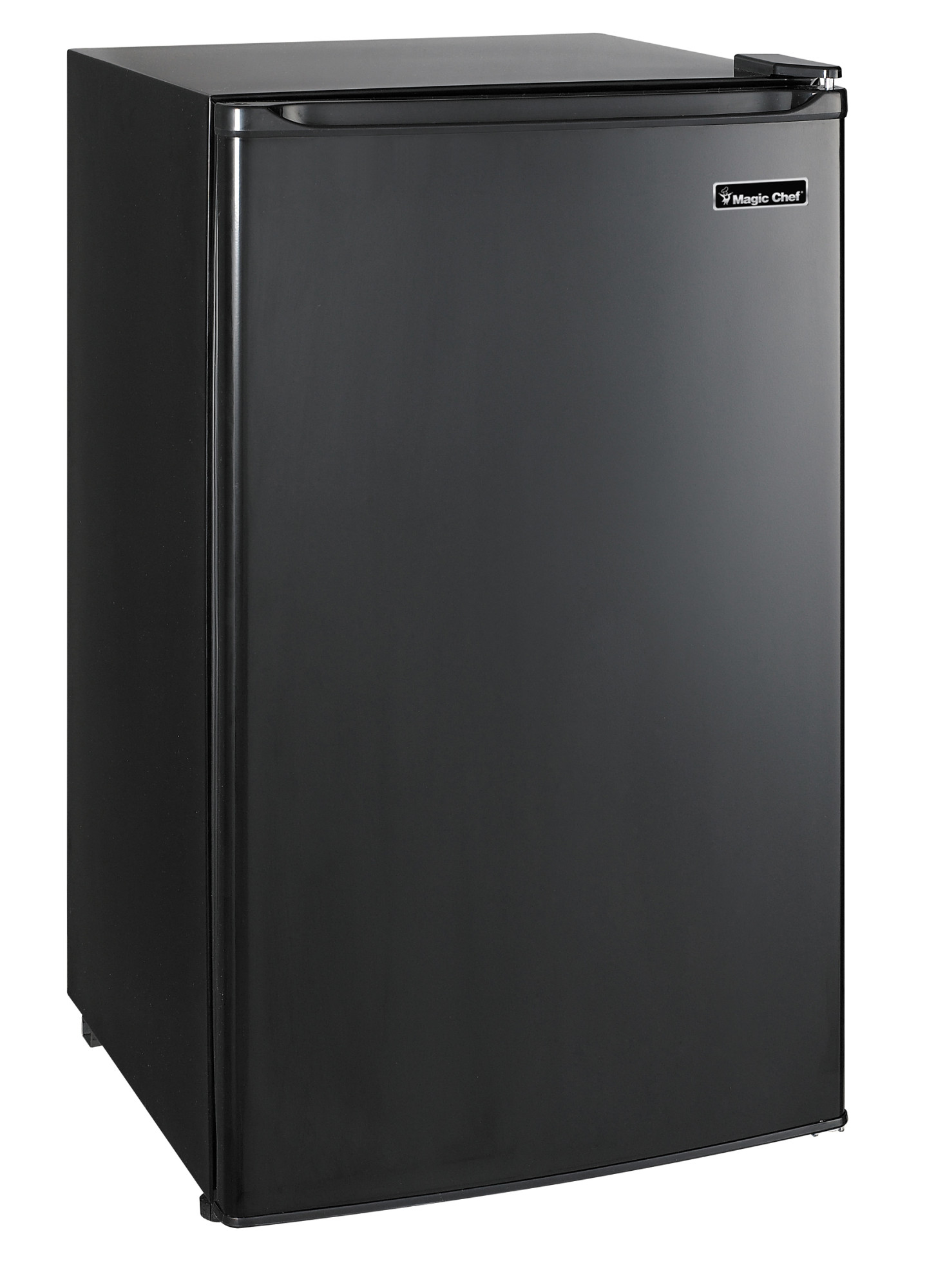 Magic Chef MCBR350 19 Inch Wide 3.5 Cu. Ft. Compact Refrigerator with Freezer Black Refrigeration Appliances Compact Refrigerators Compact