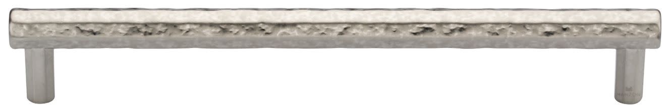Photos - Furniture Hardware Mystic Manzoni MG0761-192  7-9/16" Center to Center Distressed Industrial Bar Cabinet Pull Cabinet Handle Vintage Nickel Cabi 