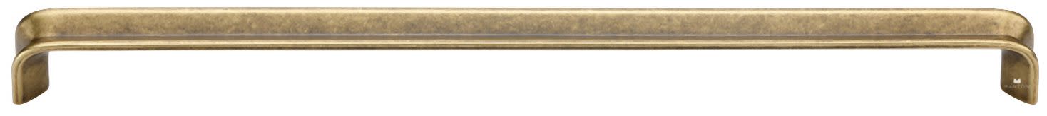 Manzoni MG0787-320 Mystic 12-5/8" Center to Center Modern Folded Handle Cabinet Pull - Made in Italy Antique Florence Cabinet Hardware Pulls Handle