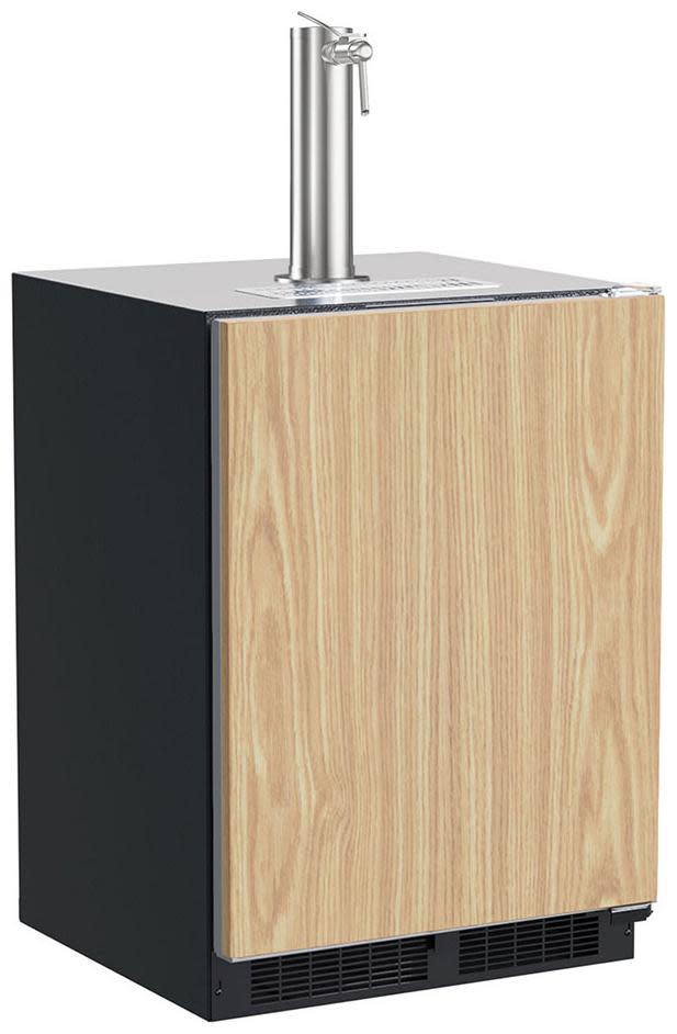 Photos - Fridge MARVEL MLKR224-ISC1A Classic 24 Inch Wide 5.7 Cu. Ft. Panel Ready Built-In / Free Standing Single Tap Wine Kegerator Integra 