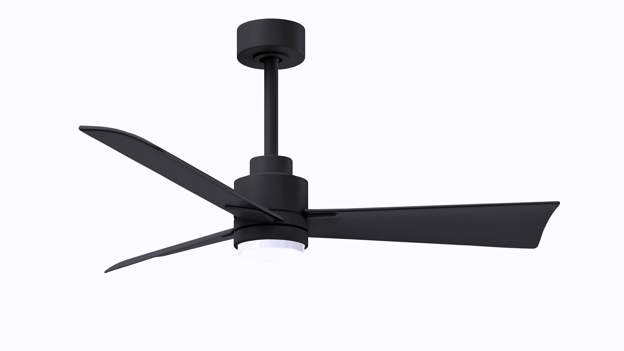 Photos - Fan Blade Matthews  Company AKLK-42 Alessandra 42" 3  Indoor / Outdoor Ceiling  Matte Black s Ceiling s Outdoor Ceili 