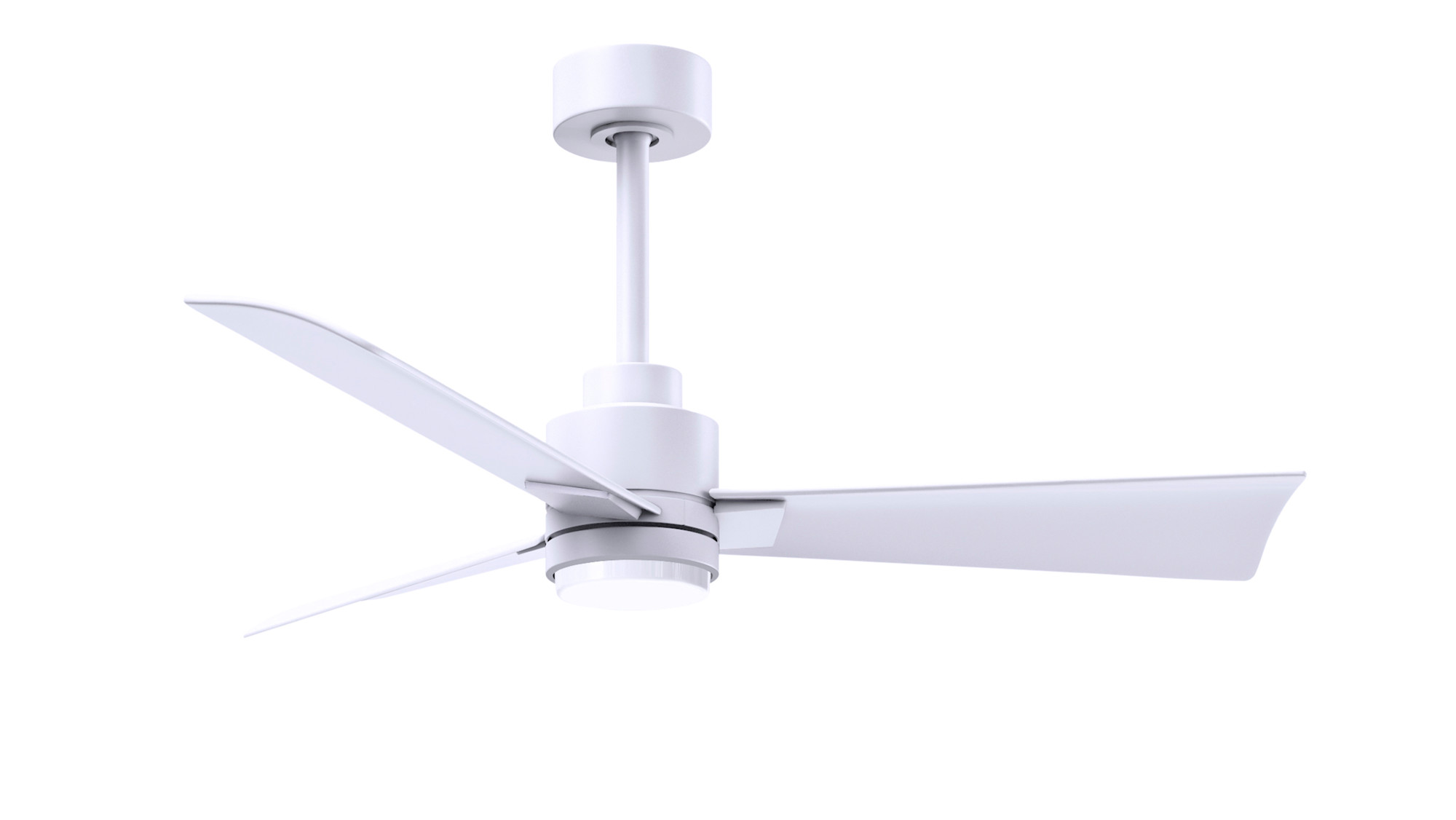 Photos - Fan Blade Matthews  Company AKLK-42 Alessandra 42" 3  Indoor / Outdoor Ceiling  Matte White s Ceiling s Outdoor Ceili 