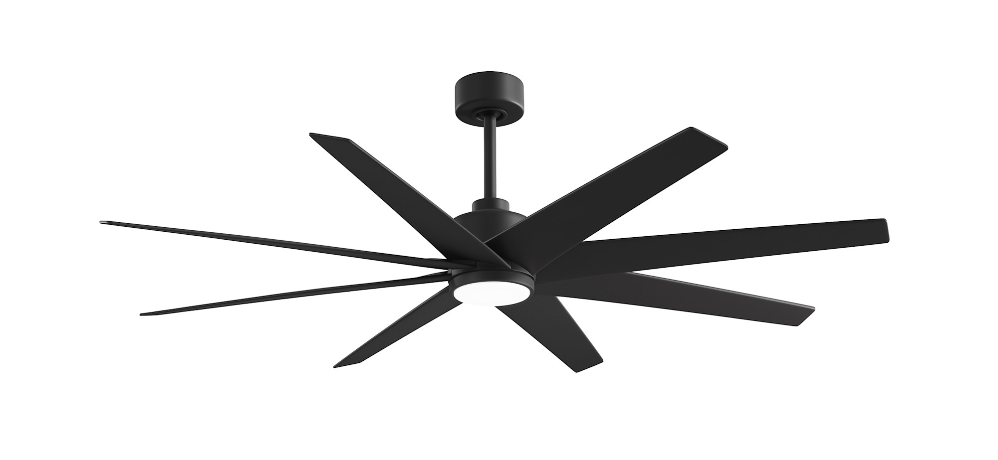 Photos - Fan Blade Matthews  Company ANLK-64 Ariella-LK 64" 8  Indoor / Outdoor Ceiling  Matte Black s Ceiling s Outdoor Ceili 