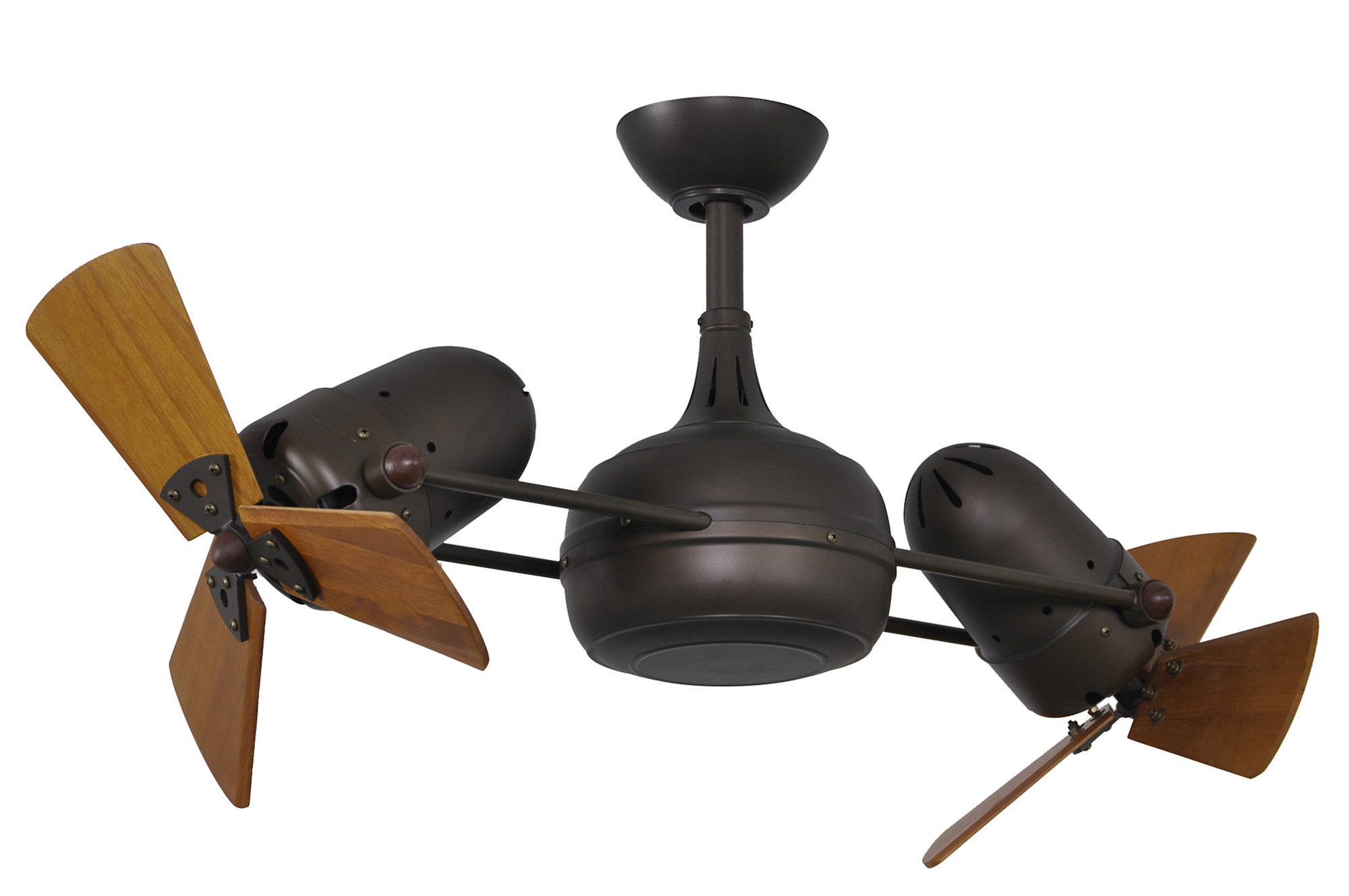 Photos - Fan Blade Matthews  Company DG-TB-WD Dagny 41" 3  Rotational Indoor / Outdoor Ceiling  with Remote Control Textured Bronze 