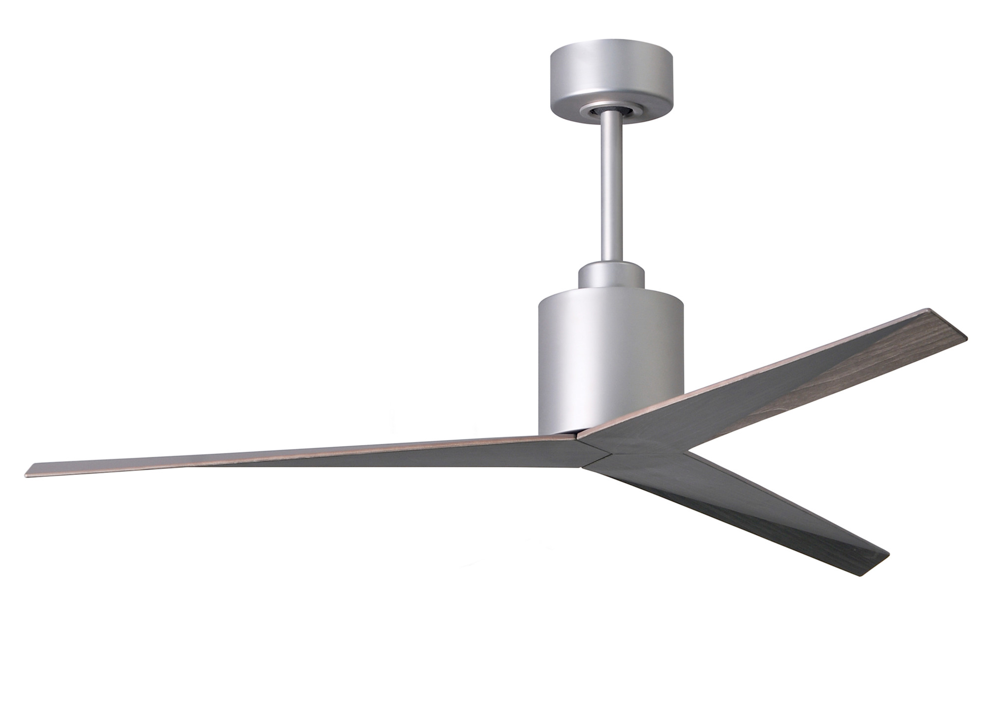 Photos - Fan Blade Matthews  Company EK Eliza 56" 3  Indoor / Outdoor Ceiling  with Remote Control Brushed Nickel / Old Oak s Cei 