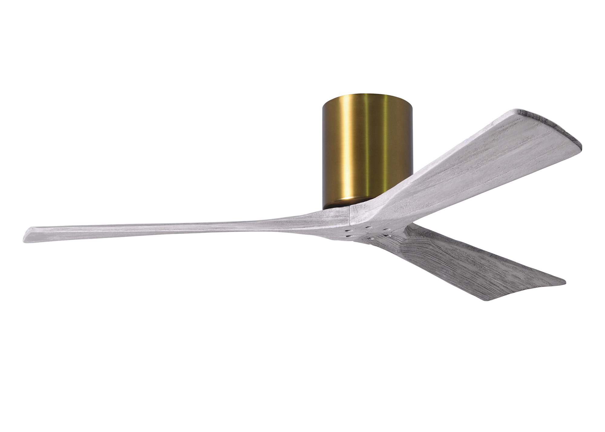 Photos - Fan Blade Matthews  Company IR3H-52 Irene-3H 52" 3  Indoor Ceiling  Brushed Brass / Barn Wood Tone s Ceiling s Indoor 