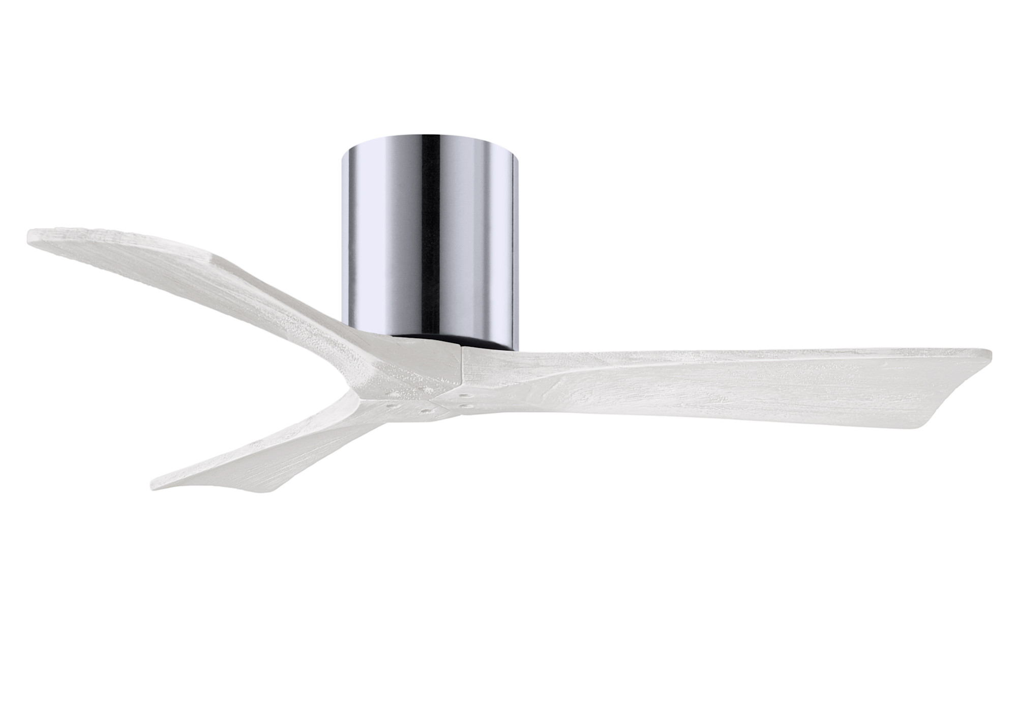 Photos - Fan Blade Matthews Company IR3H-42 Irene-3H 42" 3 Indoor Ceiling Polished Chrome / Matte White s Ceiling s Indoor