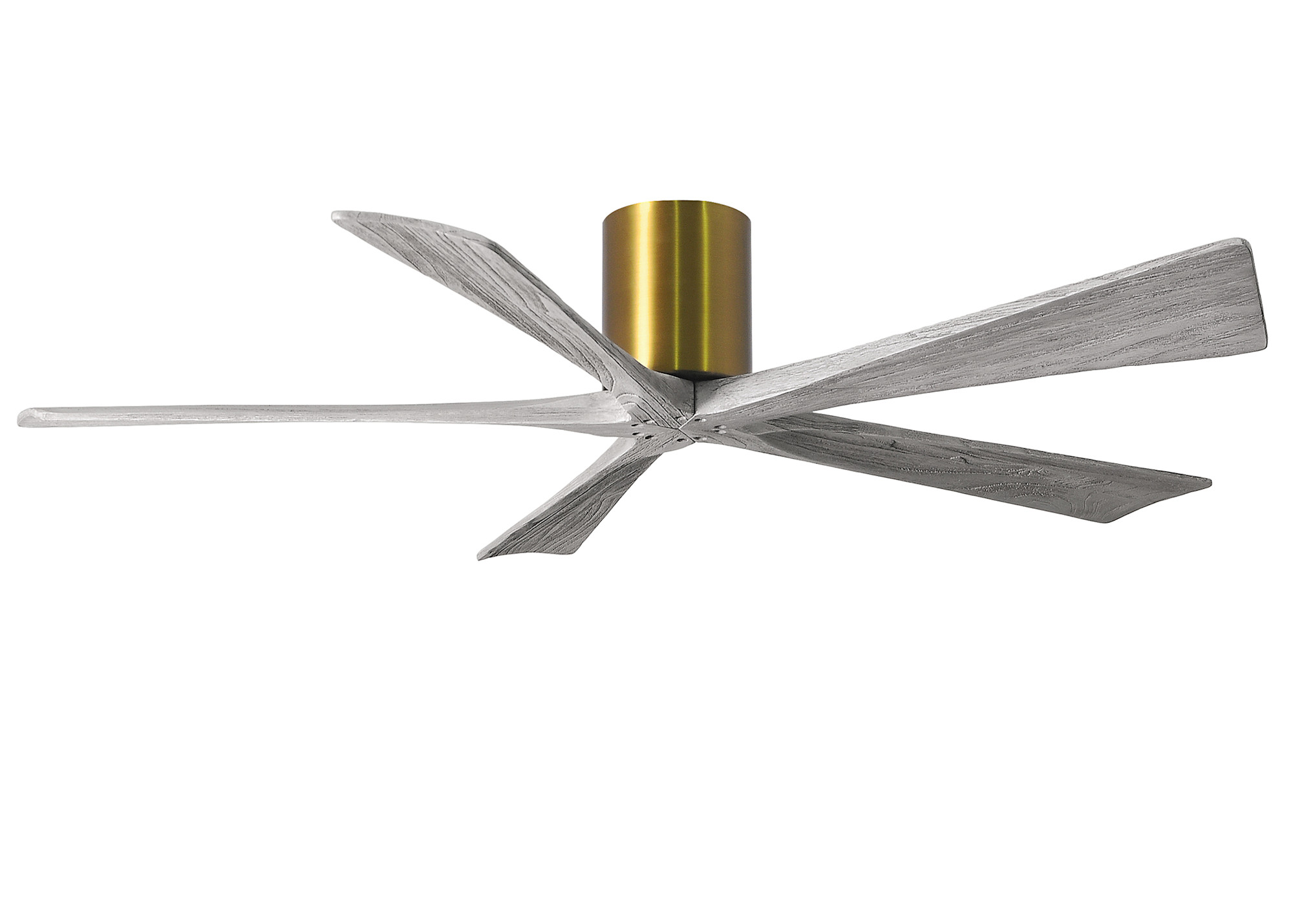 Photos - Fan Blade Matthews  Company IR5H-60 Irene-5H 60" 5  Indoor Ceiling  Brushed Brass / Barn Wood Tone s Ceiling s Indoor 