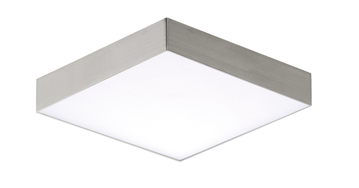 Photos - Chandelier / Lamp MAXIM 57665WT Trim 5" Wide Integrated LED Flush Mount Ceiling Fixture Satin Nickel Indoor Lighting Ceiling Fixtures Flush Mo