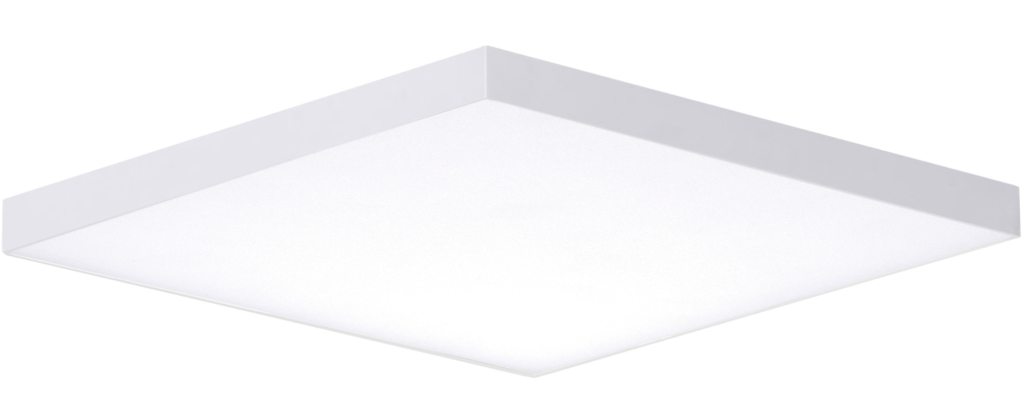 Photos - Chandelier / Lamp MAXIM 57675 Trim 15" Wide Square LED Panel - 3000K - 2250 Lumens White / White Indoor Lighting Ceiling Fixtures Flush Mount 
