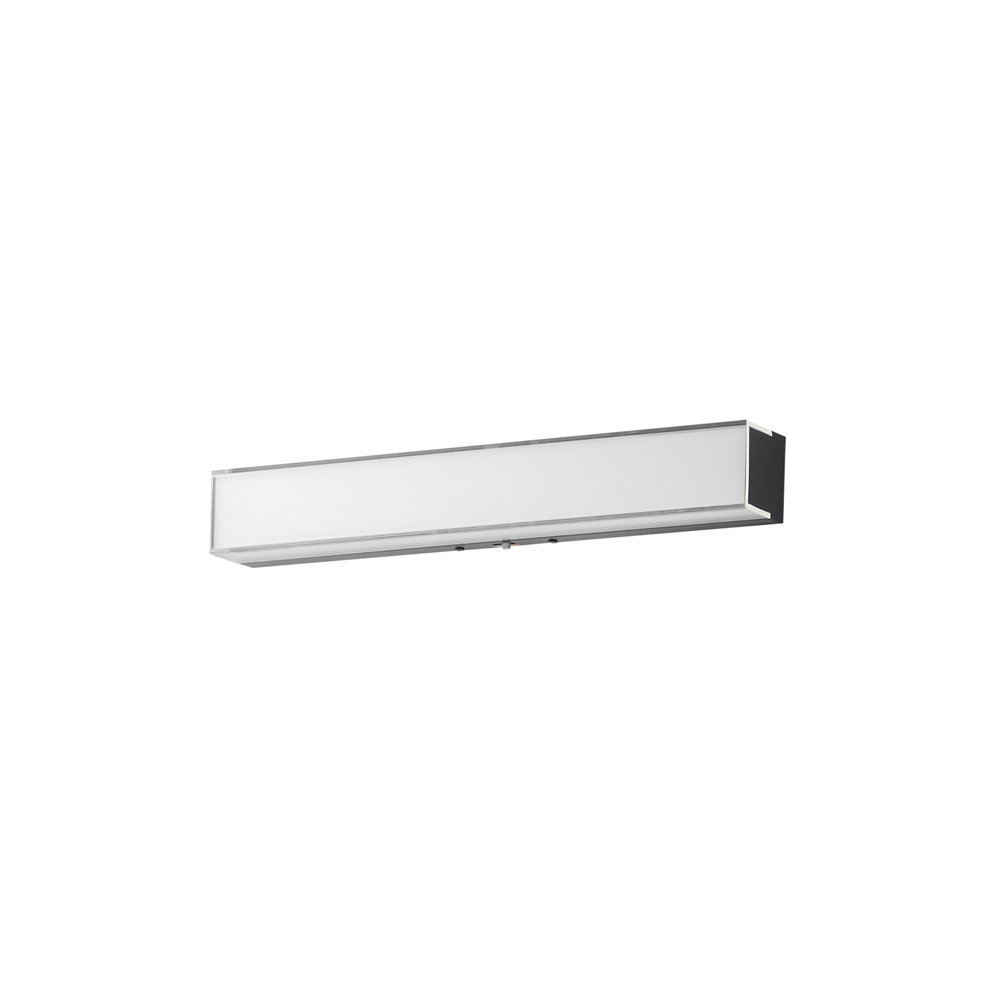 Photos - Chandelier / Lamp MAXIM 59000 Edge 18" Wide LED Bath Bar White Indoor Lighting Bathroom Fixtures Bath Bar 59000CLFTBK 